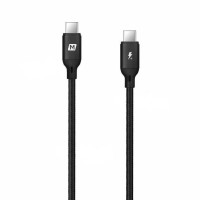 Momax Go-Link Type C to Type C Cable PD Cable Black 1.2M
