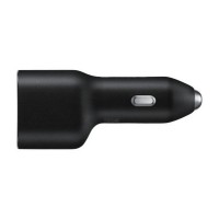 Samsung Car Charger 40W Dual Fast Charging  Max 25W + Max 15W  - Black