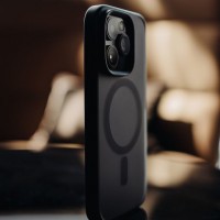 ELTORO MAGSAFE SMOKE RUBBERIZED COVER FOR IPHONE 15 PRO MAX - BLACK