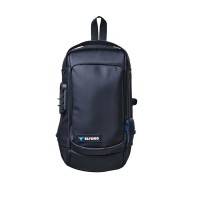 Eltoro Anti-Theft Chest/Cross Shoulder Bag with Charging Ports - Black