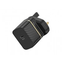OtterBox UK Wall Charger 30W GaN – 1X USB-C 30W USB-PD (Black)