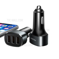 mcdodo 5v 5.2A three USB ports car charger grey
