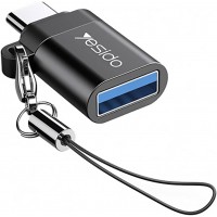 Yesido GS06 OTG To Type-C 3.0 Super Fast Data Transmission - Black  (6710)