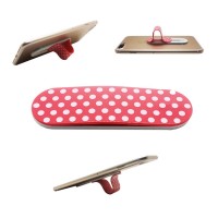 MultiBand / Finger Grip,Self Standing,Car Holder - Pink Dot