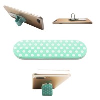 MultiBand / Finger Grip,Self Standing,Car Holder - Cyan Dot