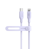 Anker 542 USB-C to Lightning Cable (Bio-Based) (0.9m/3ft) -Violet