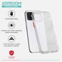 joyroom  11 pro max white cow shield  series  protective  phone  case 