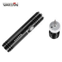 WARSUN GJSD Multi-Tool Flashlight Screwdriver With 3 Modes Zoomable