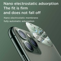 joyroom mirror series lens protector metal version iphone 11 pro max / 11 pro green