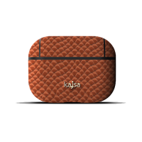 kajsa Jacket Genuine Leather Pearl Pattern AirPods Pro Brown