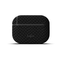 kajsa Jacket Genuine Leather Pearl Pattern AirPods Pro Black