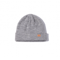 Naturehike Wool Folded Knitted Hat Outdoor Warm Thicken Hat Sports Caps for Men Women in Autumn Winter gray