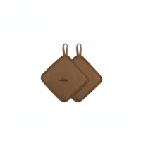 Naturehike CANVAS dinner mat set  insulation pad 2 pcs bronze brown