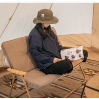Naturehike Single Double Comfortable Warm Chair Cover only Outdoor Camping Home Heating Sofa Cushion large brown