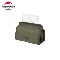 Naturehike Paper storage box canvas outdoor camping household storage bag dining table tea table drawer box Army green