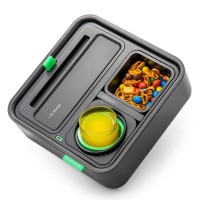 CouchConsole Cup Holder with Phone Stand Tray (Light Green)