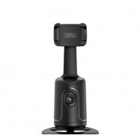 AUTO FACE TRACKING SELFIE STICK 360  ROTATION TRIPOD BLACK