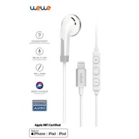wewe earphones single  Universal designed  Cann used left / right  Apple MFI Certified