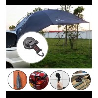 MRM  BRO Car Tent Suction Cups Buckle Side Round/Triangular Awning Anchors Outdoor 2 PCS Camping Tent Suckers Anchor Securing Hook