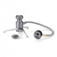 Camping Moon Tripod Butane Canister Adapter Gas Stove Connector Gas Lamp Tank Bracket