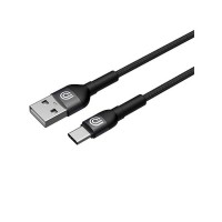 Phone Planet USB-A TO  TYP-C cable 2 m black