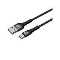 Phone Planet USB -A to MICRO  cable 1 m black