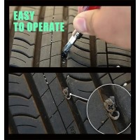 UNIVERSAL 10 PCS RUBBER TUBLES Tire Repair Nails
