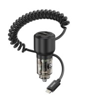 ROCKET 92W CAR CHARGER WITH LIGHTNING CABLE