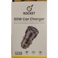 ROCKET 60W CARCHARGER (68293)