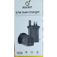 ROCKET 67W GAN WALL CHARGER (68288)