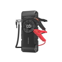 PROMATE JUMPSTARTER 2000A/12V With air compressor&Led flash light 12000mah(10665)