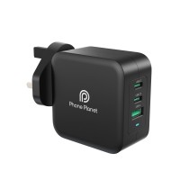 NEW PHONE PLANET GAN CHARGER 100W 2TYPE-C USB A QUICK CHARGER(11206)