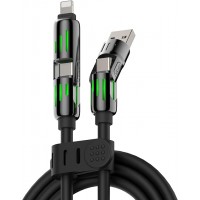 XO 4 IN 1 SILICONE CABLE 240W  1.2M(75172)