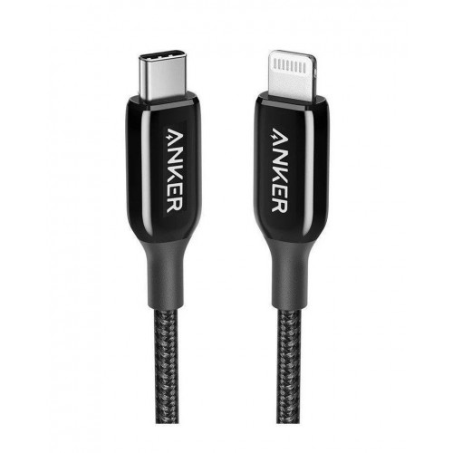 Anker PowerLine + III USB-C to Lightning (0.9m/3ft) -Black [Life Time Warranty]