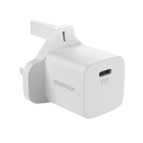 Momax ONE Plug Mini USB-C Charger 20W - White