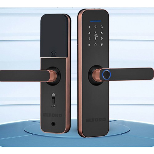 Eltoro Smart Lock + Access Card For The Smart Lock 2 Pcs - Bronze