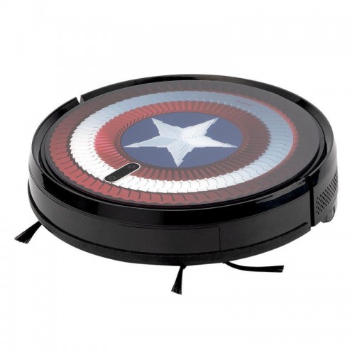 Momax Smart D Trio-Cleanse IoT UV-C Vacuum Robot (Cap America) - Black