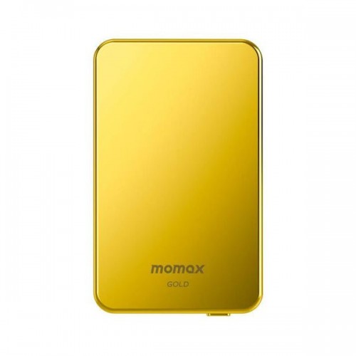 Momax Q.Mag Power 6 5000mAh Magnetic Wireless Battery Pack Gold
