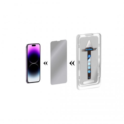 Eltoro Double Strong Screen Protector for iPhone 14 Pro Max - Clear