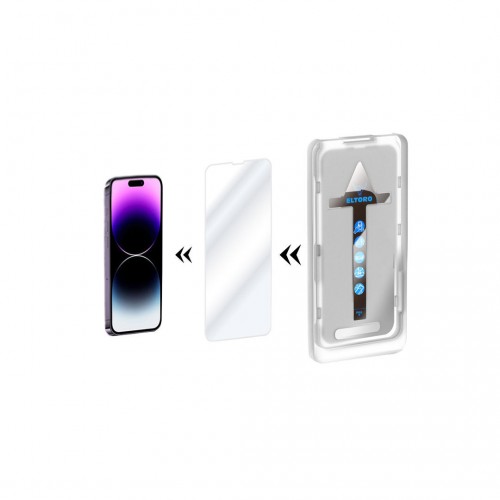 Eltoro Double Strong Screen Protector for iPhone 14 Pro - Clear