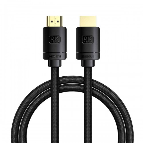 Baseus High Definition Series HDMI 8K to HDMI 8K Adapter Cable Black