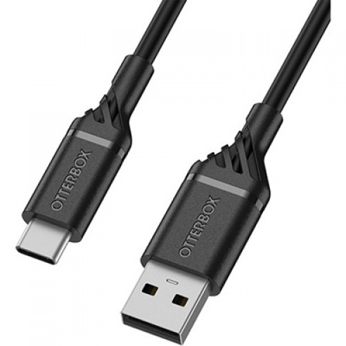  Otterbox USB-A to USB-C Cable – Standard 1 Meter (Matte Black)