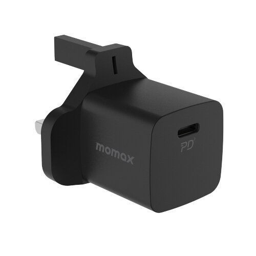Momax ONE Plug Mini USB-C Charger 20W - Black