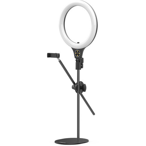 Stand With Ring Light L13 - Black