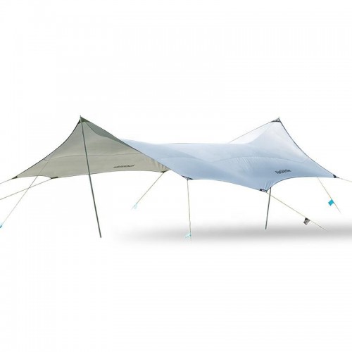 Naturehike cloud moraine awning canopy Q-9B with 2 poles 150D-grey