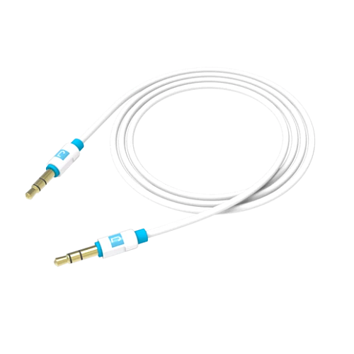 Juku 3.5mm Audio Auxillary Cable 1.5M - White