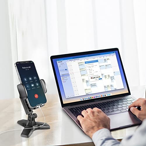 YESIDO C181  Desktop Mobile Phone Hlder Tripod Stand black