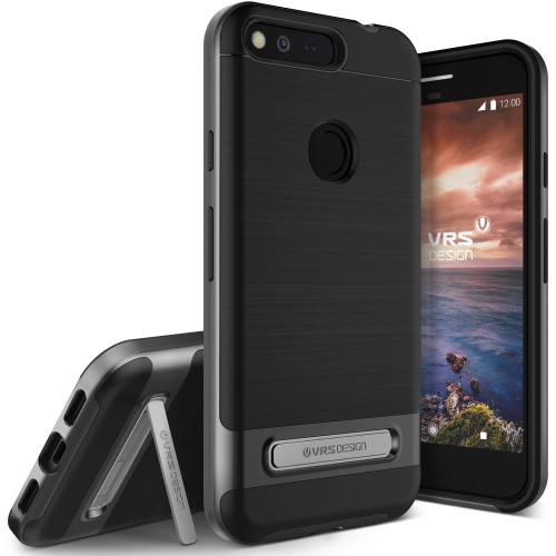 VRSDESIGN Cover for Google Pixel XL / High Pro Shield / Dark Silver