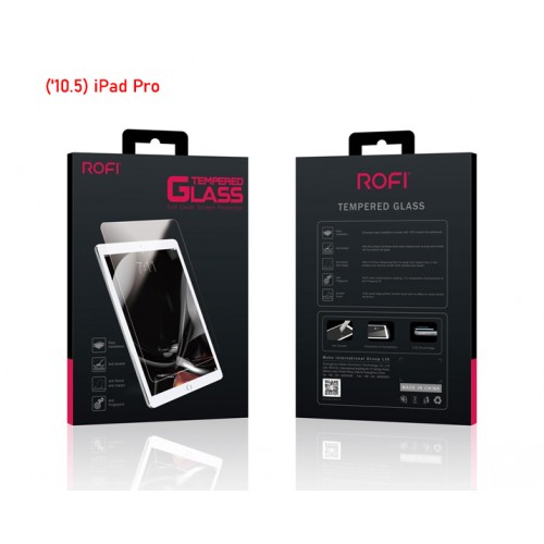 ROFI. Tempered Glass 2.5D Clear (Tablet) iPad Pro (10.5') Clear 