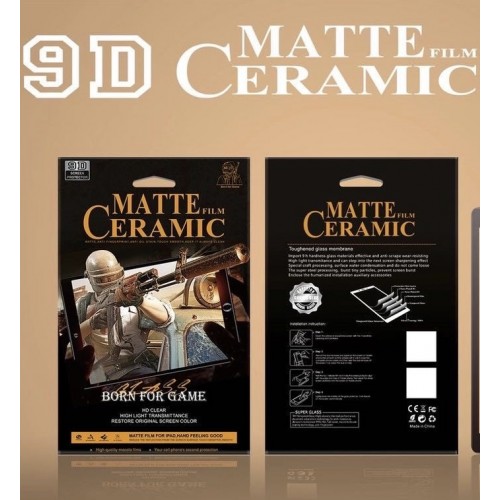 Matte Film Ceramic White iPad 10.2 2020